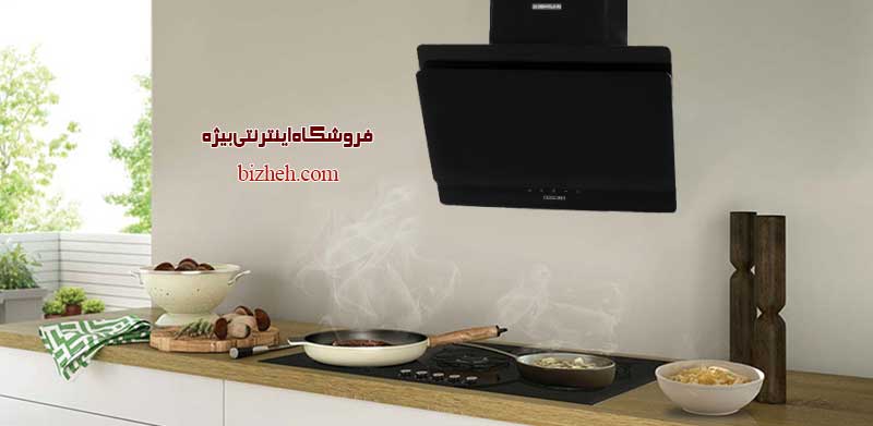 هود مشکی آشپزخانه استیل البرز sa-415