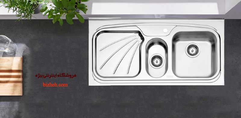 سینک استیل آشپزخانه استیل البرز 610-60