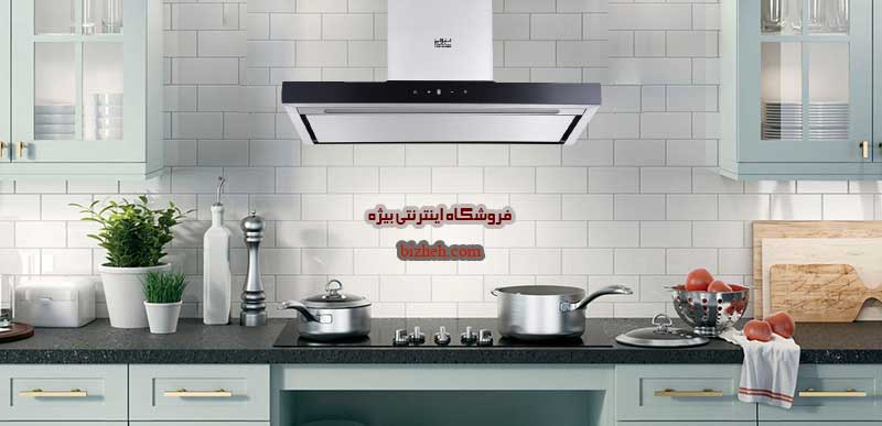 هود سفید آشپزخانه استیل البرز sa-207