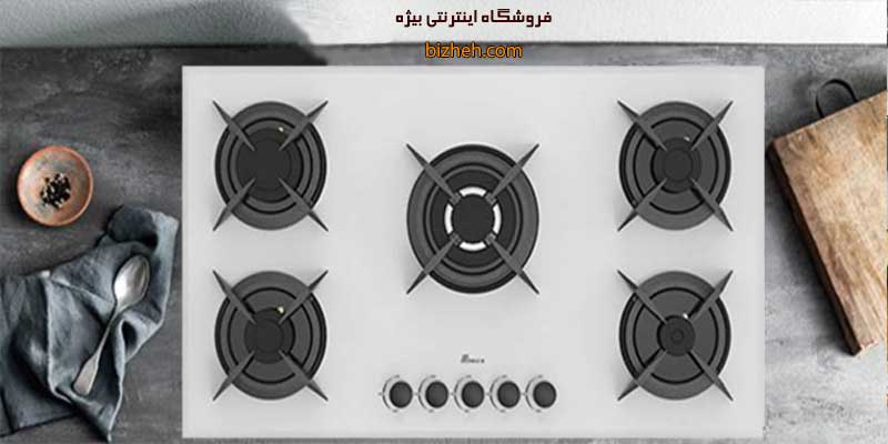 اجاق گاز آشپزخانه بیمکث mg-5080-سفید